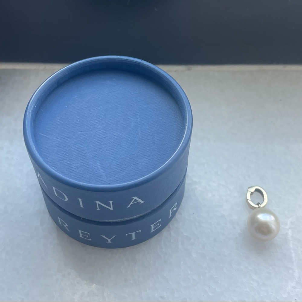 Adina Reyter 14k Pearl Drop Pendant charm
